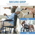 thumbnail image 2 of Wheelchair Armrest Pad Daily Use Grip Cover Walker Cushion Accessories Wheelchairs Pads Non-, 2 of 6