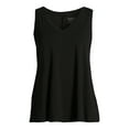 thumbnail image 5 of Time and Tru Women's Hi-Low Tank Top, Sizes S-XXXL, 5 of 5