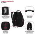 thumbnail image 2 of Mochila para portátil SwissGear 5977 ScanSmart 43 cm con TSA negra, 2 of 7