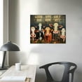 thumbnail image 3 of Nawypu  Rustic Country Funny Cow Pictures Wall Decor God Says You Are Christian Bible Verses Canvas Prints Painting Modern Home Framed Artwork for Bathroom Living Room, 3 of 4