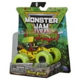 thumbnail image 4 of Monster Jam, Official Zombie Invasion Mohawk Warrior Die-Cast Monster Truck, 1:64 Scale, 4 of 4