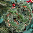 thumbnail image 5 of Qocolhg Christmas Decorations Indoor Outdoor, Christmas Tail Grass Rattan Soft Rubber Simulation Green Plant Decoration Door Frame Home Decoration Window Hanging, on Sale Clearance!, 5 of 5