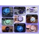 thumbnail image 4 of Auriculares in-ear inalámbricos Acefast T8 Cristal IPX4 T8 verde con luz LED, 4 of 8