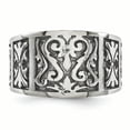 thumbnail image 4 of Edward Mirell Titanium Flat Casted Brushed & Polished Ring Size 9, 4 of 4