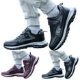thumbnail image 5 of NOKIO Women's Running Walking Tennis Shoes Comfortable Non-Slip Breathable Athletic Workout Gym Trainer Sports Sneakers Women Sports Shoes Non Slip Lace Up Comfortable Shoes, 5 of 9