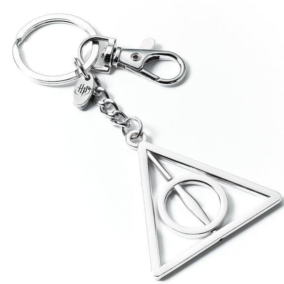 Harry Potter Deathly Hallows Spinning Keychain