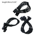 thumbnail image 3 of lanema 2x 8Pin Female to 12VHPWR PCIE 5.0 16Pin ATX3.0 Modular Cable for RTX40 GPU Line, 3 of 10