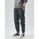 thumbnail image 3 of Pantalones vaqueros de talla grande 2024 para hombre, pantalones vaqueros casuales de moda para correr, pantalones vaqueros harén, pantalones vaqueros de cintura elástica nuevos de Hip Hop, pantalones, 3 of 5