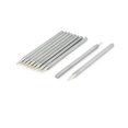 thumbnail image 1 of Unique Bargains 30W Round Shank Lead Free Pointed Bit Solder Welding Soldering Iron Tips 10pcs, 1 of 1