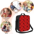 thumbnail image 5 of Lsque Ladybug Pattern Lunch Bag Lunch Box for Women Men Reusable Insulated Lunch Tote Bag,Leakproof Thermal Cooler Sack Food Handbags Case High Capacity, 5 of 9
