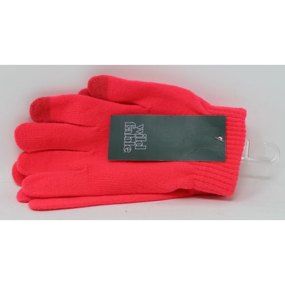 Wild Fable Hybrid Neon Pink One Size Mittens 1 Pair