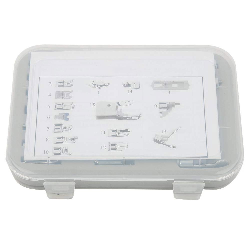 Presser Foot Set Upgrade - Storage Box & Explanation Booklet (No Feet  Included!)