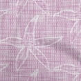 thumbnail image 1 of oneOone Polyester Spandex Pink2 Fabric Ocean Texture Starfish Craft Projects Decor Fabric Printed By The Yard 56 Inch Wide, 1 of 4