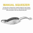 thumbnail image 2 of 2-Pack Cute Fish-Shaped Manual Juicer, Stainless Steel Lemon Squeezer for Home Use, Handheld Fruit Press Tool, 2 of 5