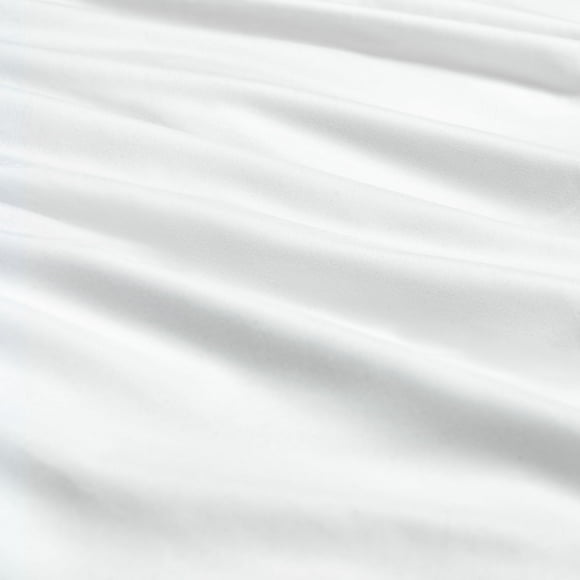 Nestl 3 Piece Duvet Cover Set, Luxury Bedding Duvet Cover with 3 Pillow Shams, Button Closure, Luxury 100% Super Soft Microfiber, Queen (90"x90") - White
