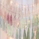 thumbnail image 2 of Guirnalda de papel de aluminio dorado rosa iridiscente, juego de flores para fiesta de cumpleaños, Baby Shower, decoración para aniversario de boda, venta al por mayor, 2 of 4