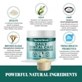 thumbnail image 6 of Dog Teeth Cleaning Powder – Natural Dog Dental Powder for Tartar Control, Fresh Breath & Gum Health – Daily Plaque Remover with Zeolite, Brown Algae, Probiotics & Rosemary – 90 Scoops, 6 of 8