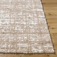 thumbnail image 2 of Hauteloom Anisha Living Room, Bedroom Area Rug - Contemporary - Plush Pile - White, Tan - 5'3" x 7', 2 of 6