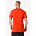 thumbnail image 2 of KingSize Men's Big & Tall No Sweat Longer-Length Short Sleeve Crewneck Tee, 2 of 6