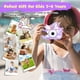 thumbnail image 3 of Envyvip Unicorn Toys Cámara para niños Niñas de 3 a 8 años Cámara digital para niños pequeños Regalos de cumpleaños de Navidad para niñas de 3 4 5 6 7 8 años Linda cámara de video selfie HD 1080P Tarj, 3 of 7