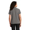 thumbnail image 2 of Port Authority LW400 Ladies Short Sleeve Performance Staff Shirt, Graphite, XXL, 2 of 4