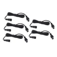 thumbnail image 1 of LED Deck Light Extension Cord, Safe 5pcs 4.9ft Deck Light Extension Cable Plug And Play  For Outdoor, 1 of 8
