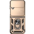 thumbnail image 1 of Estuche GANGXUN para Samsung Galaxy Z Flip 4, soporte giratorio 360°, estilo mecánico y magnético, 1 of 5