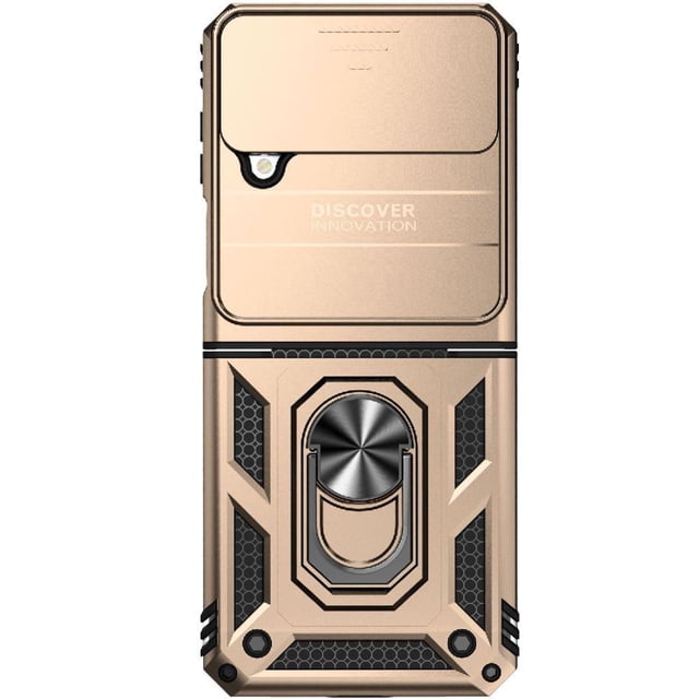 Estuche GANGXUN para Samsung Galaxy Z Flip 4, soporte giratorio 360°, estilo mecánico y magnético