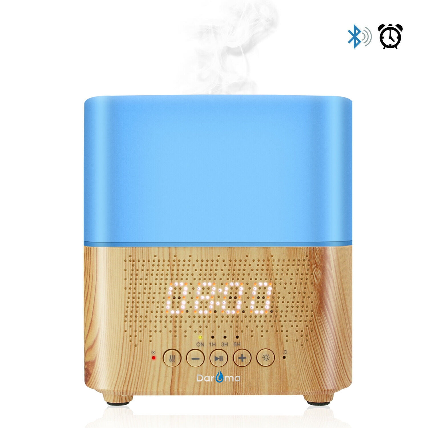 Alarm Essential Oil Diffuser,300ml Aromatherapy, Alarm Clock, Bluetooth