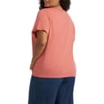 thumbnail image 4 of Lee® Women's Plus Short Sleeve Graphic Logo Lifestyle Tee, Sizes 0X-4X, 4 of 6