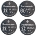 thumbnail image 1 of Panasonic BR2325 Lithium 3V Coin Cell Battery X 4, 1 of 1