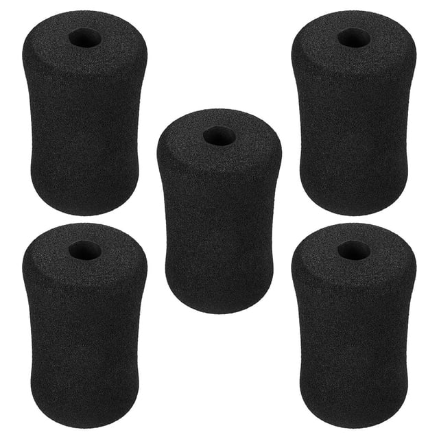 WHAMVOX 5Pcs Exercise Sponge Roller Sleeve for Gym Machine Handles with Comfortable Grip and Buffer