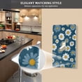 thumbnail image 5 of Yayeee Duplex Wall Plate 1-Gang 4.5"x2.7" Home Receptacle Light Switch Decorative Outlet Cover, Green Daisy Pattern, 5 of 7