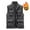 ZA-Gray vest for adult, variant on DIOAZUD Women's Fishing Vest Summer Outdoor Work Safari Cargo Vest with Multi Pockets Lightweight Casual Hiking Vests