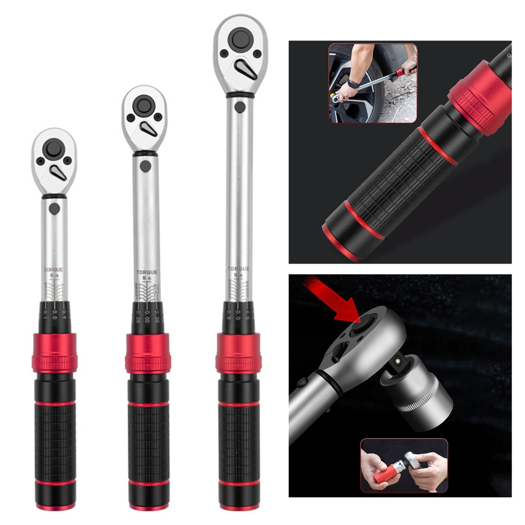 Adjustable Precisions Torque Wrench 1/4" 3/8" 1/2" Drive Professional Workshop