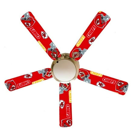 888 Cool Fans F52 0001056 52 In Kansas City Chiefs 5 Blades White