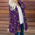 thumbnail image 5 of Dyegold Plus Size Hall-oween Sweatshirts For Women Ladies Hall-oween Cardigan Blue Cardigan For Women Fall Outfits Oversized ​Christmas ​Chaquetas De Mujer ​My Orders, 5 of 7