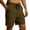 Bronze, variant on Men's Casual Stretch Cargo Shorts - Classic Drawstring Elastic Waist Relaxed Fit Work Shorts with Multiple Pockets(Bronze/M)