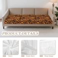 thumbnail image 2 of Xoenoiee Tiger Skin Print Stretch Couch Cushion Cover Plush Cushion Slipcover for Chair Loveseat Sofa Cushion Furniture Protector Seat Cushion Sofa Cover, 2 of 7