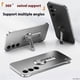 thumbnail image 2 of For Samsung Galaxy S24 FE Case Hard PC Frameless Baking Paint Kickstand Phone Cover - Black, 2 of 5