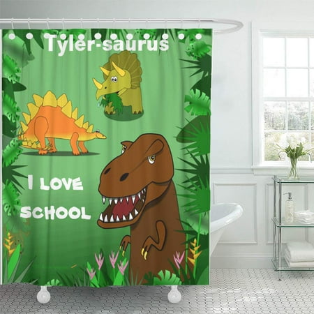 XDDJA Tyrannosaurus Dinosaurs in The Jungle Custom Kid School Cartoon
