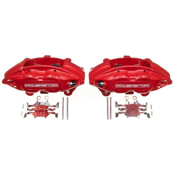 Front Brake Caliper Set - Compatible with 2008 - 2013 INFINITI G37 2009 2010 2011 2012