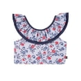 thumbnail image 3 of Modern Moments by Gerber Toddler Girl Two- Piece Swimsuit with Double Ruffle, Sizes 12M-5T, 3 of 9