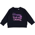 thumbnail image 2 of Inktastic Purple Happy Birthday Mommy Baby Sweatshirt, 2 of 4