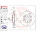 thumbnail image 2 of Par de DISCOS VENTILADOS JETTA 2008 VOLKSWAGEN 2.0L L4 Delanteros BREMBO ., 2 of 5