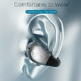 thumbnail image 2 of Auriculares inalámbricos de conducción ósea con clip y oído abierto, con ANC, 60 horas de autonomía, resistencia al agua IPX4, ultraligeros, carga rápida por USB-C y modo de juego de baja latencia, 2 of 8
