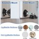 thumbnail image 5 of Uxcell 1.9" Soporte Magnético para Puerta, Topes Magnéticos de Silicona Suave para Montaje en Pared y Suelo, 5 of 6