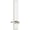 Polished Nickel, variant on Grandeur 803318 Carre Solid Brass Tall Plate Rose Right Handed Passage Door Lever Set -