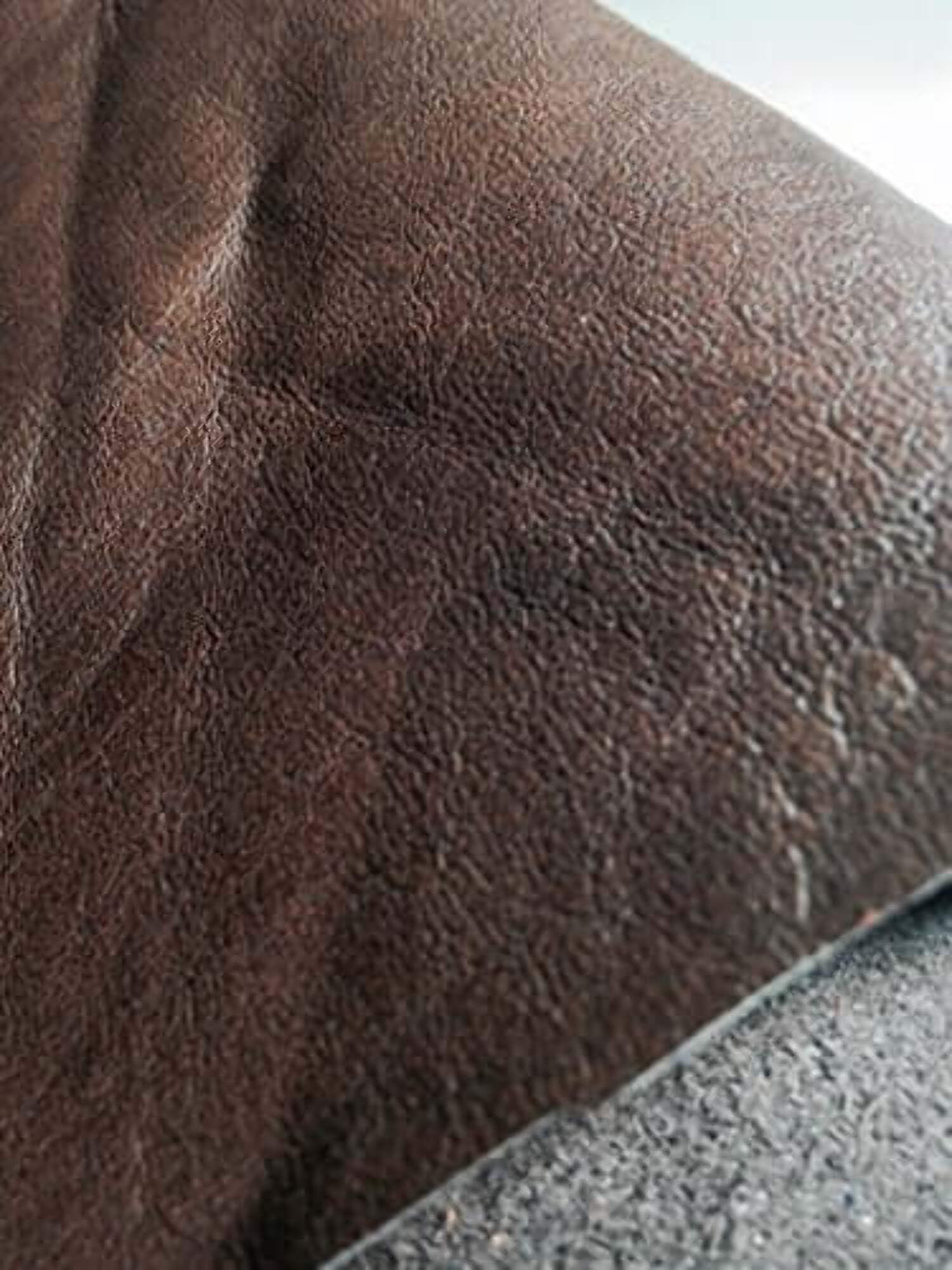LEATHER HIDES - COW SKINS VARIOUS COLORS  SIZES (10 Square Foot, TAUPE)