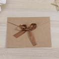 thumbnail image 1 of TEHAUX 10Pcs Sleek Kraft Paper Small Envelopes for Business Activity Functional Choice, 1 of 3